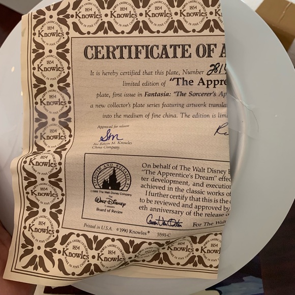 The Apprentice’s Dream collective plate - Picture 2 of 4